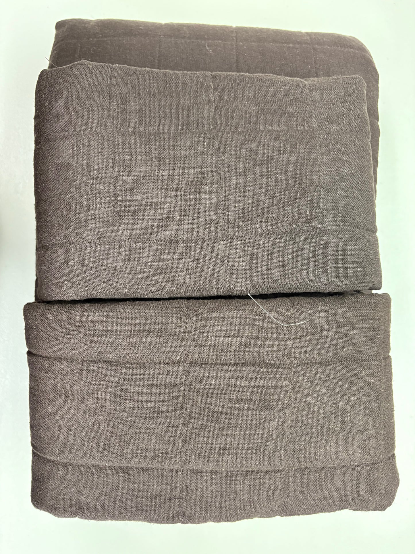 Casaluna Full/Queen Heavyweight Linen Blend Quilt & Shams Set