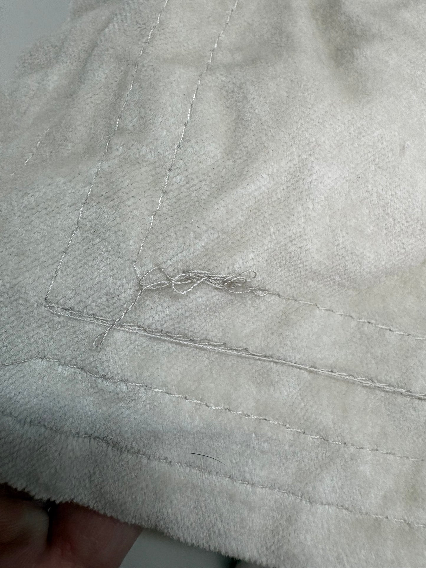 Threshold King Cotton Velvet Duvet Set, New