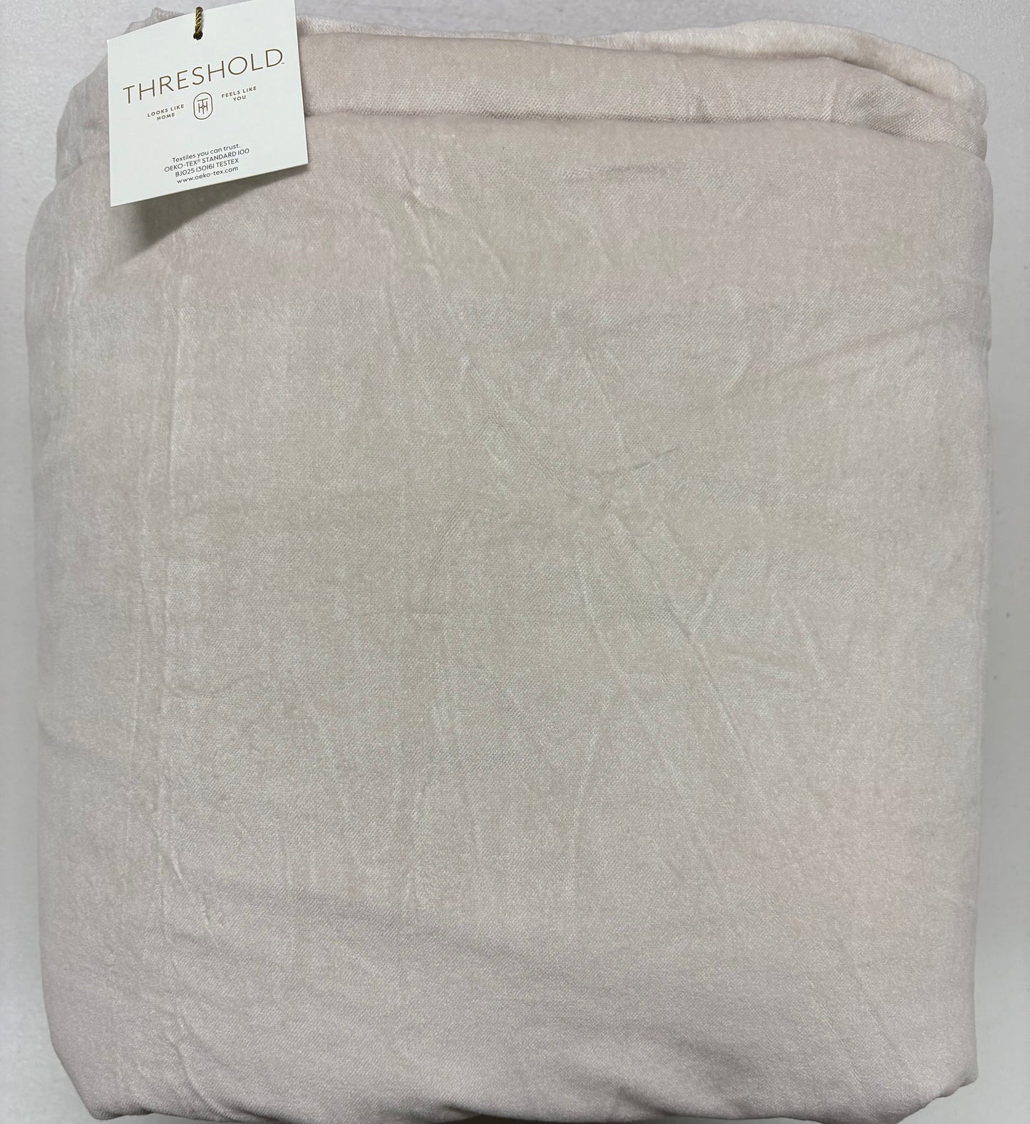 Threshold King Cotton Velvet Duvet Set, New