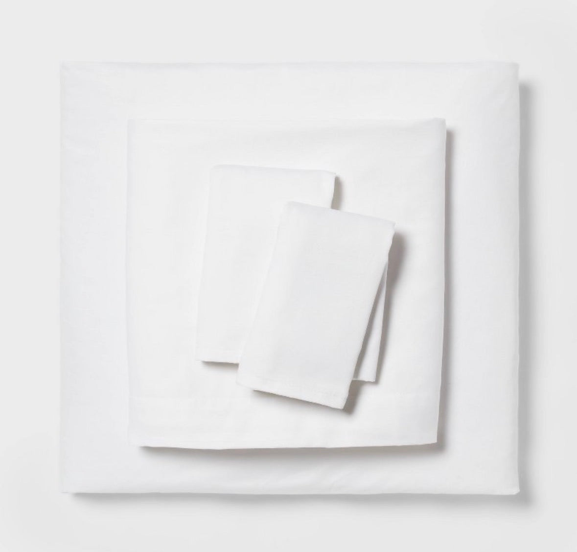 Room Essentials Queen Cotton Blend Sheet Set, New