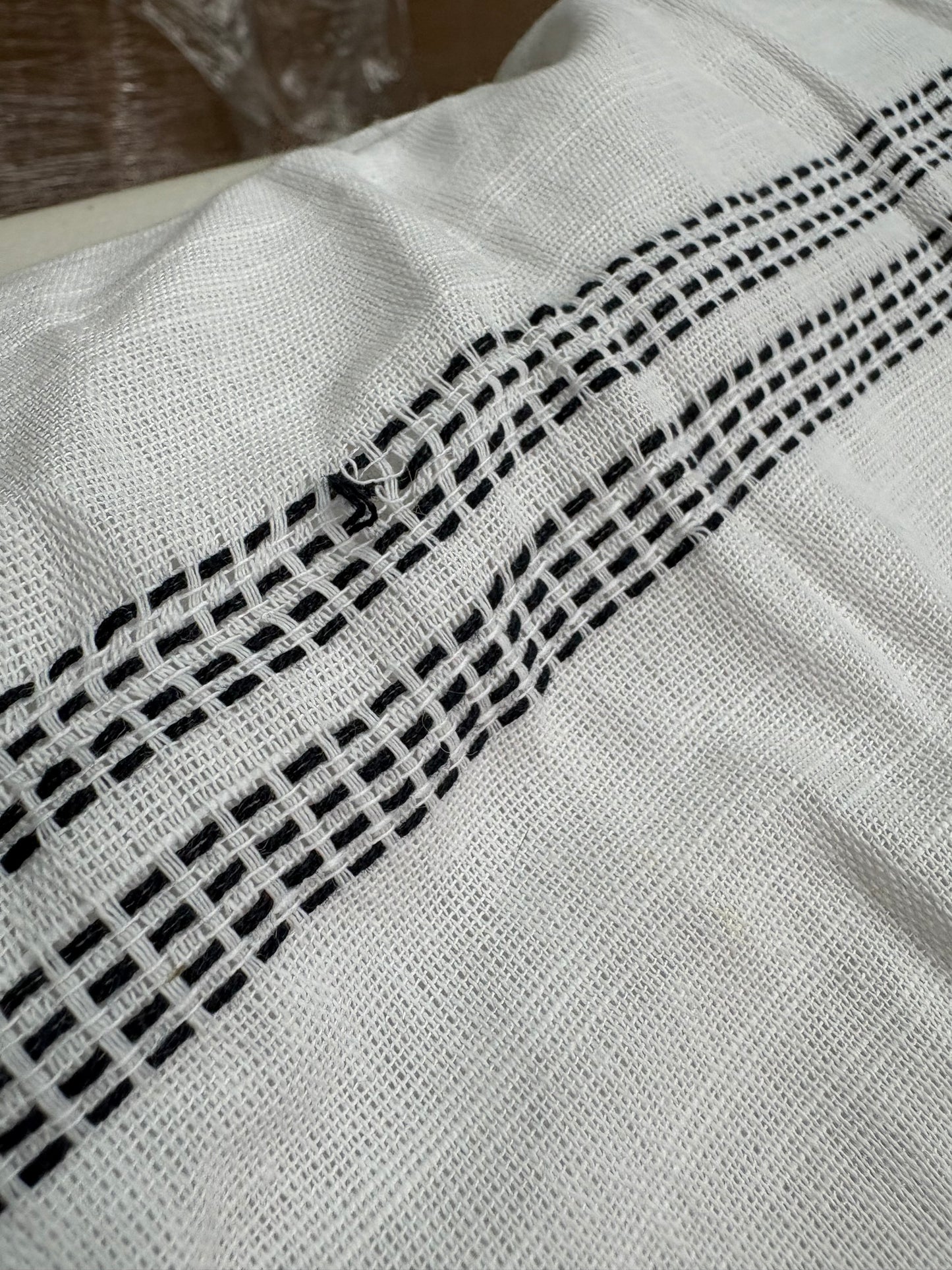 Threshold King Woven Stripe Comforter Set, New