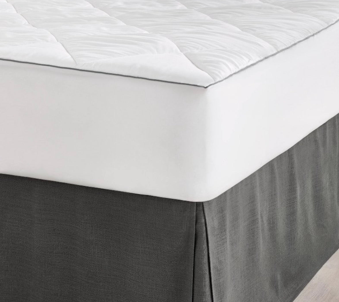 Casaluna Queen Premium Cooling Mattress Pad, New