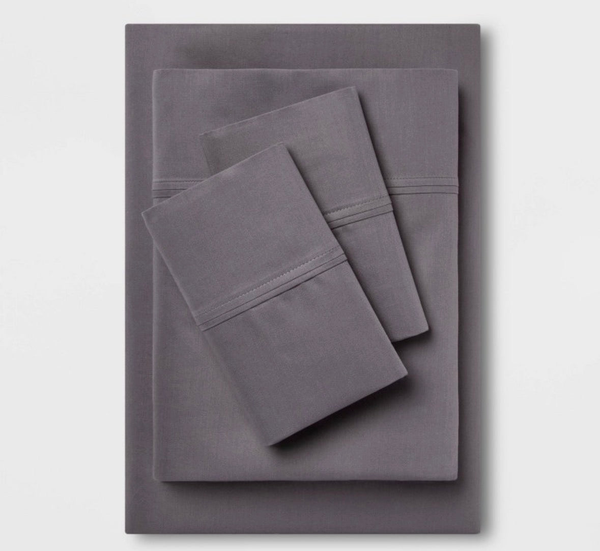 Threshold Queen Solid Performance Sheet Set, New
