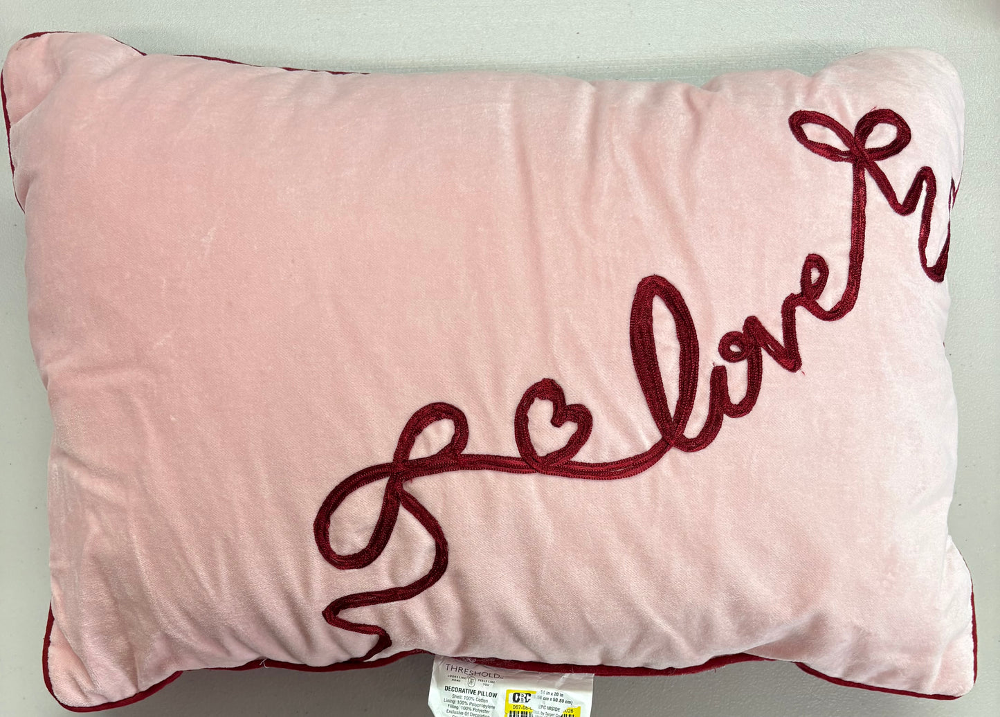 Threshold Valentine’s Throw Blanket & Pillow Set, New