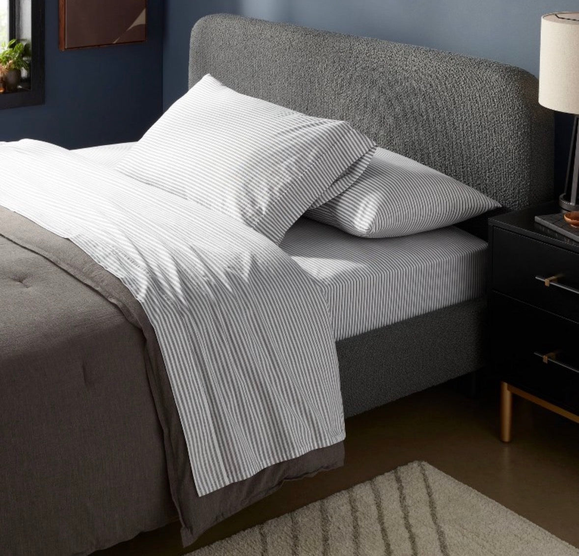 Threshold King Organic Percale Cotton Sheet Set, New