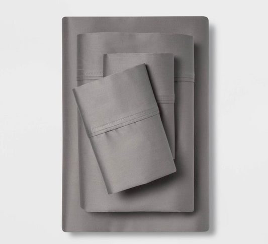 Threshold Full Solid Performance Sheet Set, New