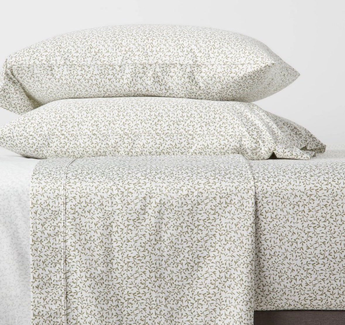 Threshold Twin/XL Twin Printed Performance Sheet Set, New