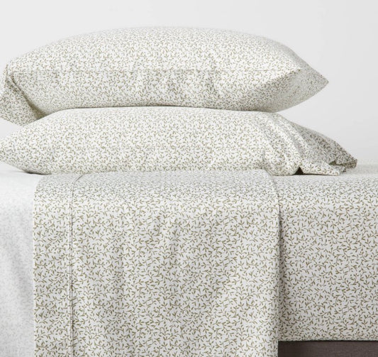 Threshold Twin/XL Twin Printed Performance Sheet Set, New