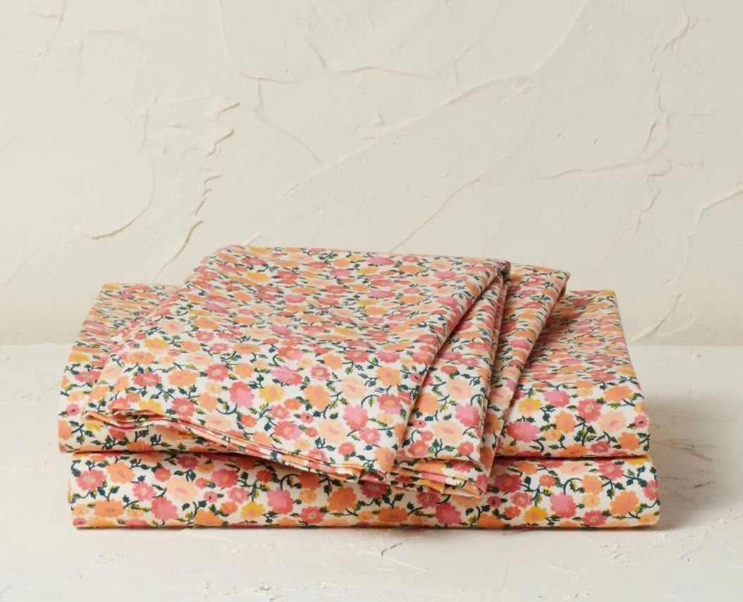 Opalhouse Jungalow King Percale Sheet Set, New