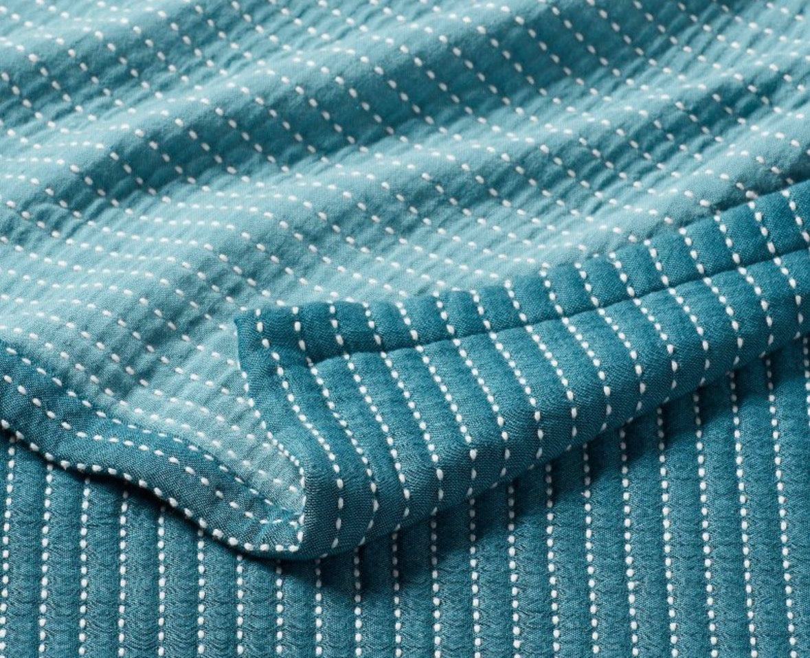 Threshold Full/Queen Matelasse Bed Blanket, New