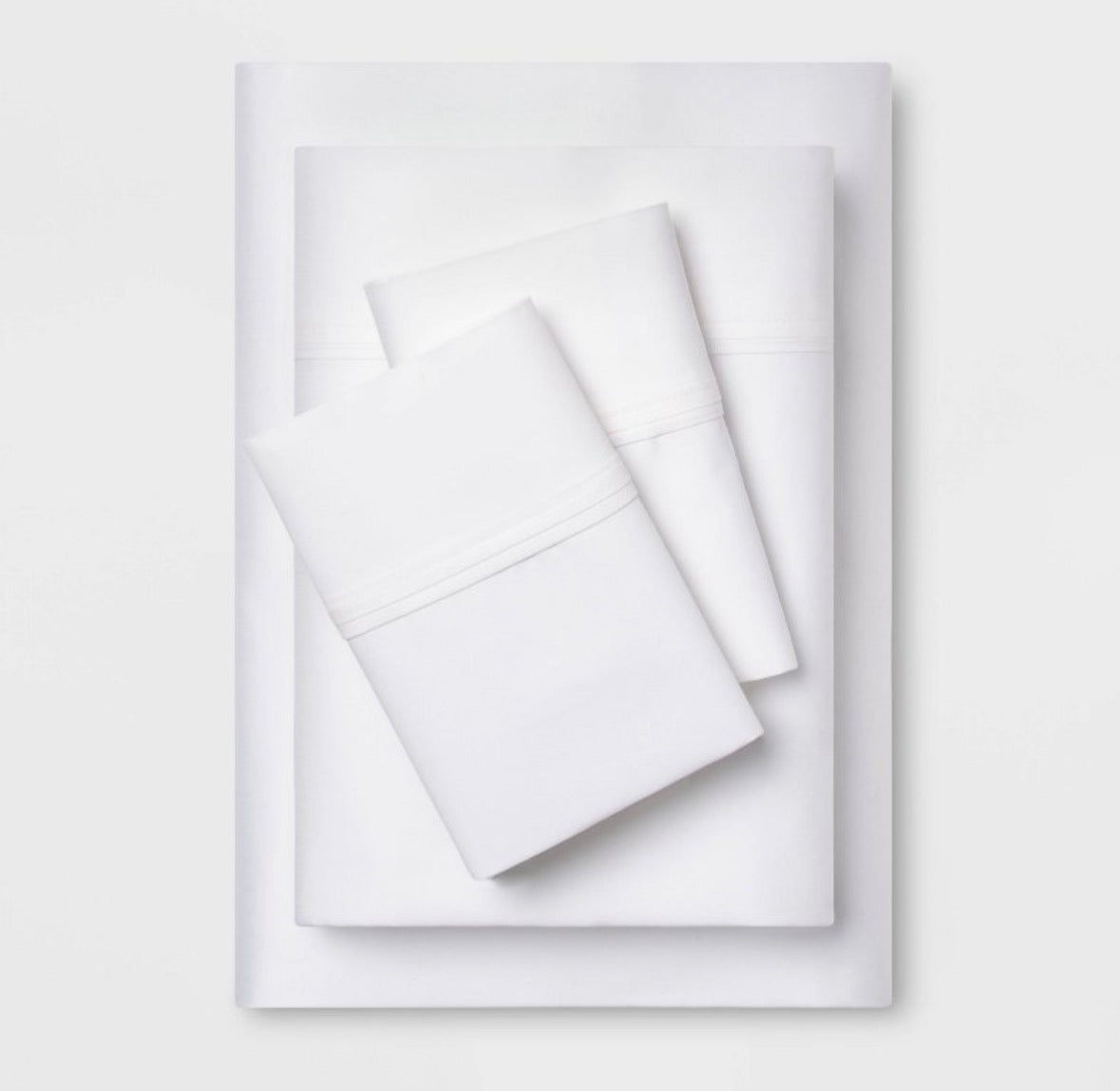 Threshold Full Solid Performance Sheet Set, New