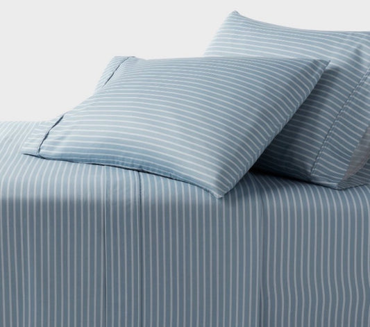 Threshold Full Printed Performance Sheet Set, New