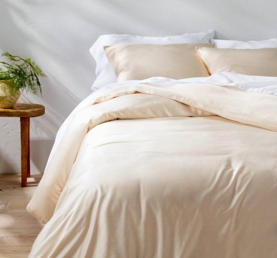 Casaluna King Blissful Bamboo Duvet Set, New