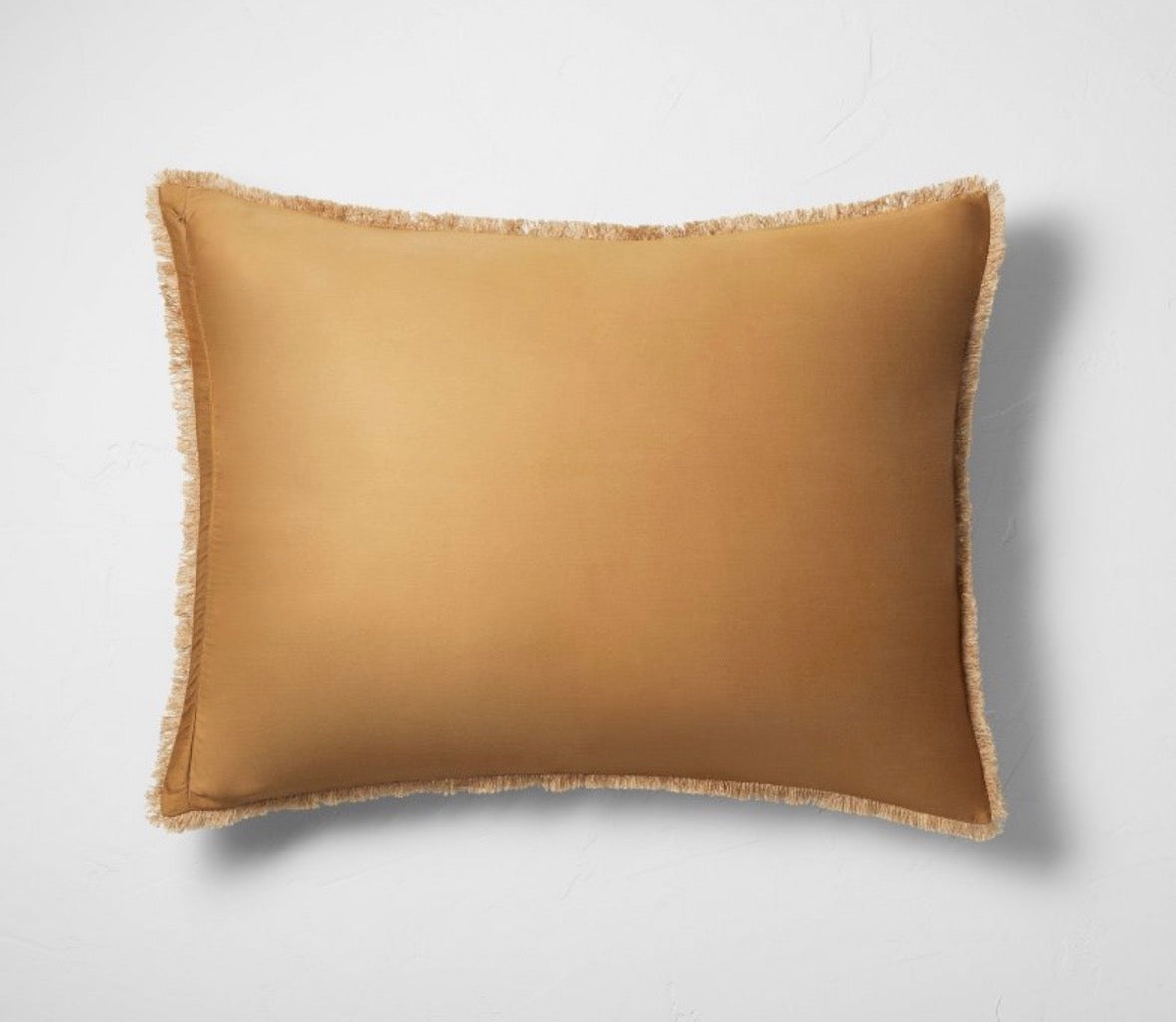 Casaluna King Heavyweight Linen Blend Pillow Shams Set, New