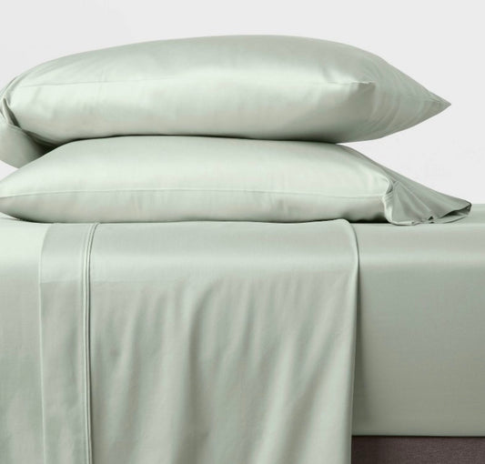 Threshold Full Solid Performance Sheet Set, New