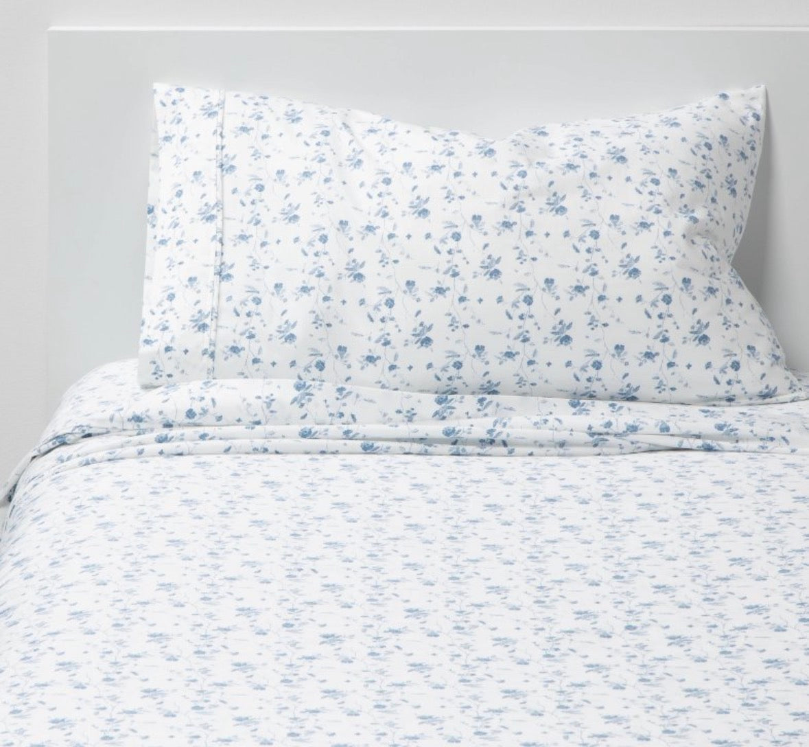 Threshold Twin/XL Twin Printed Performance Sheet Set, New