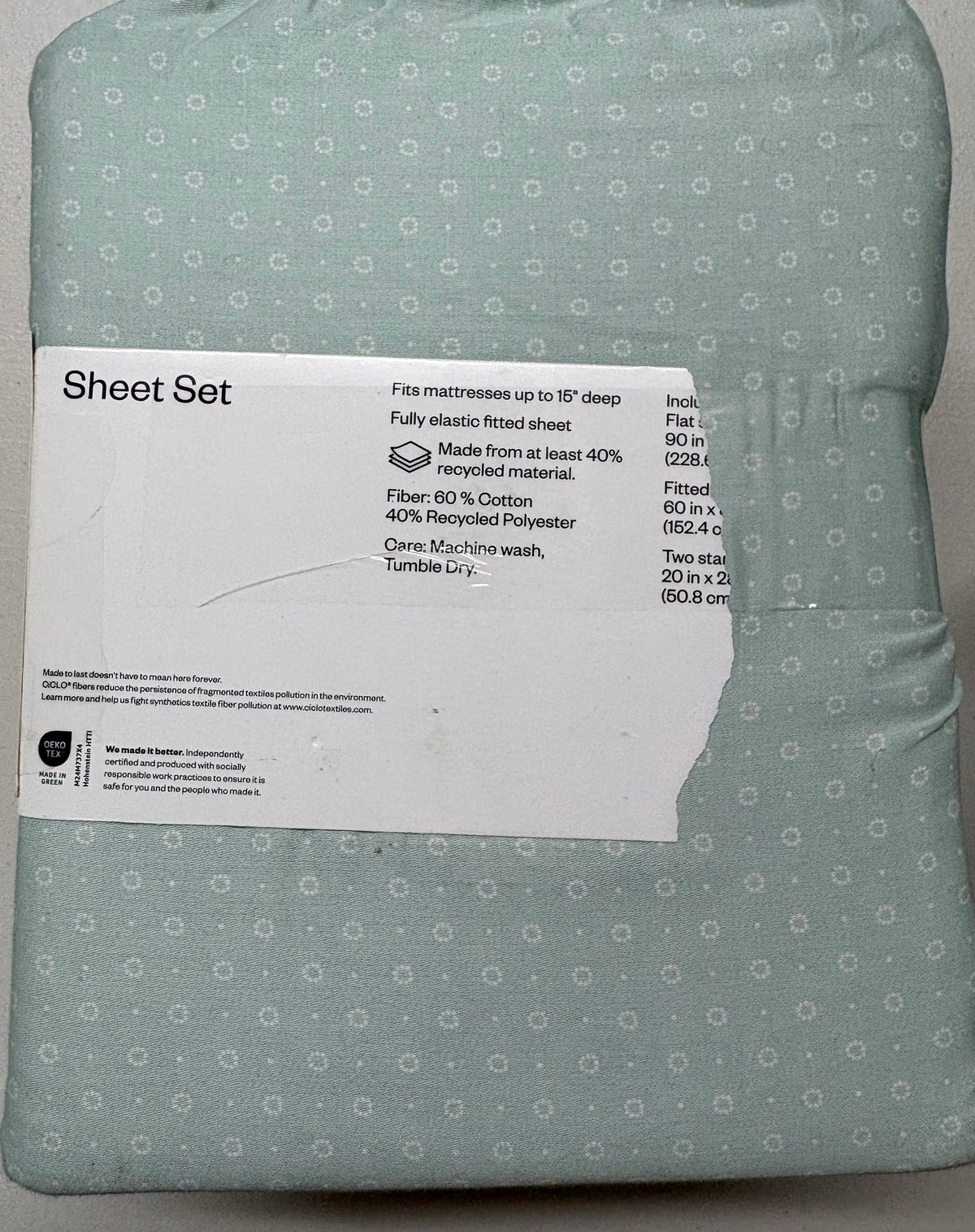 Room Essentials Queen Sheet Sets Bundle, New