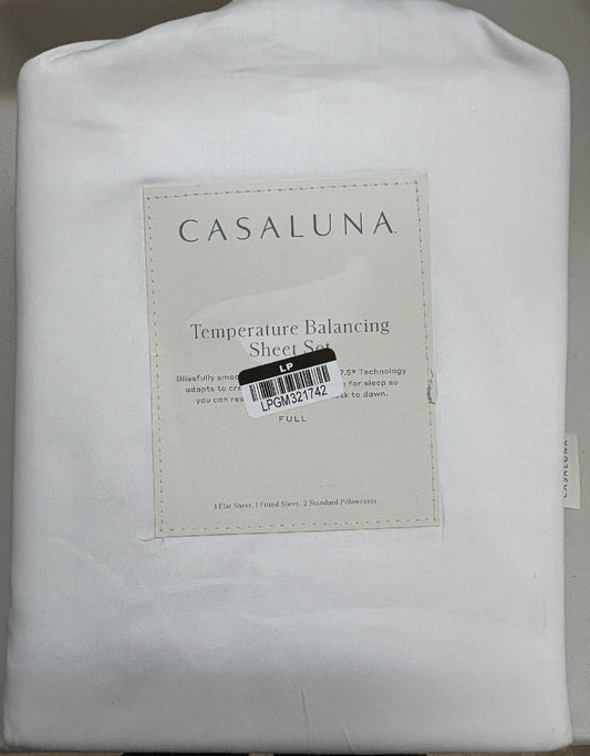 Casaluna Full Temperature Balancing Sheet Sets, New