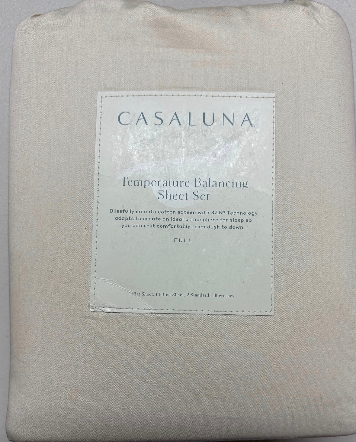 Casaluna Full Temperature Balancing Sheet Sets, New
