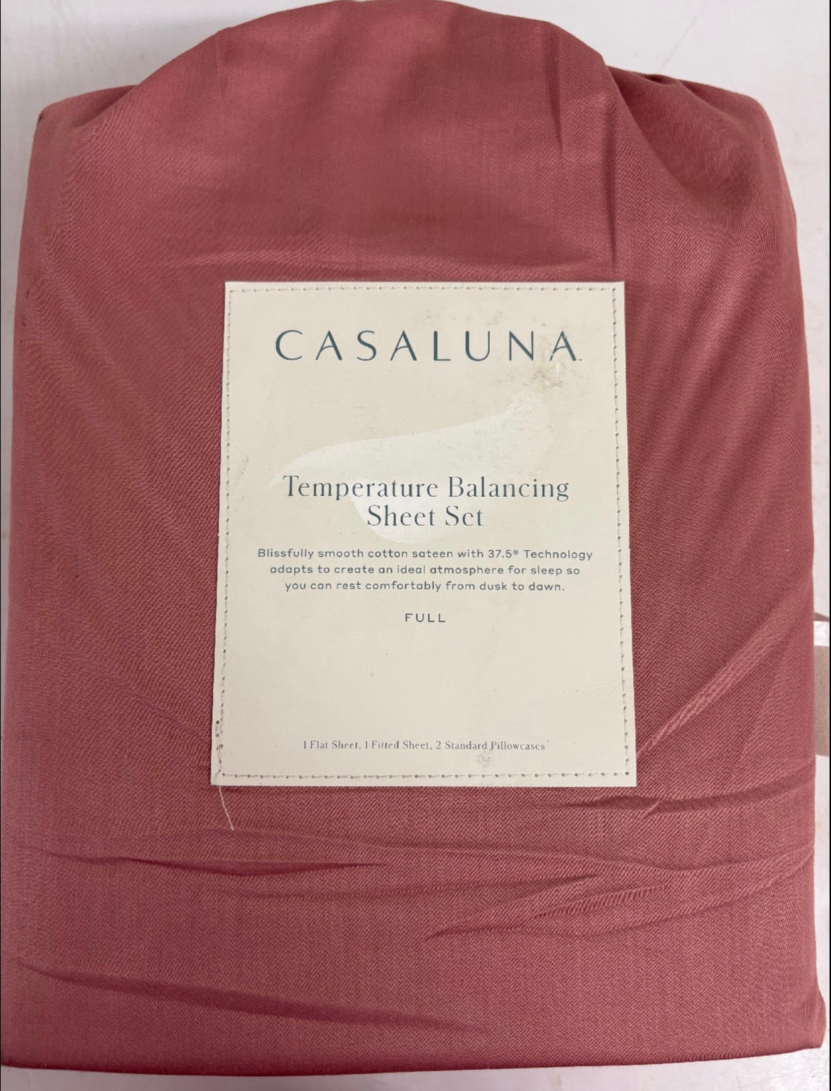 Casaluna Full Temperature Balancing Sheet Sets, New