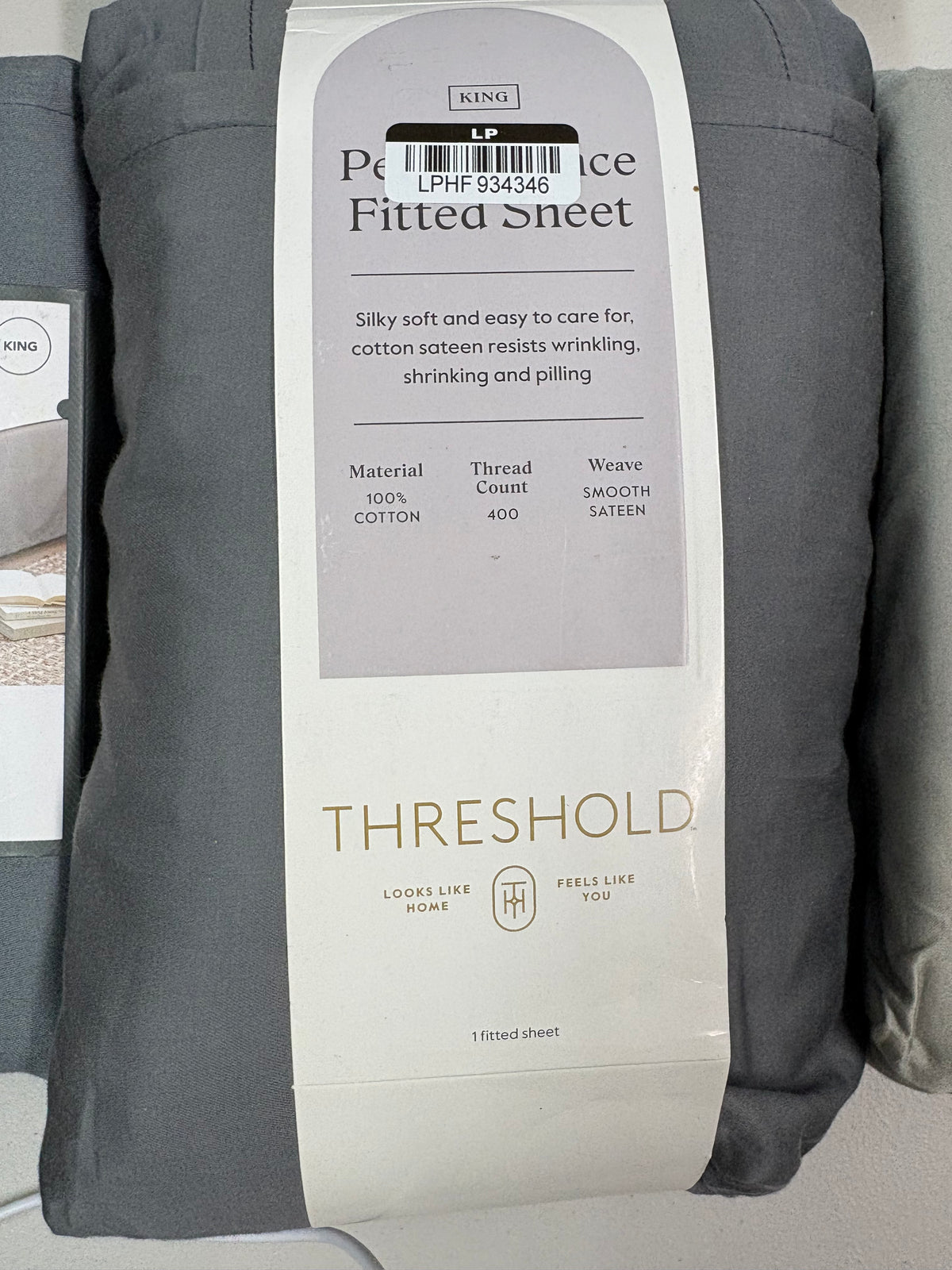 Threshold King Performance Sheet Set & Bedskirt Bundle, New