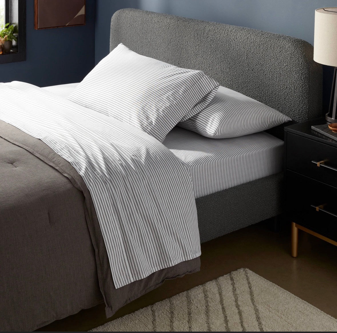 Threshold Twin/XL Twin Organic Cotton Sheet Set, New