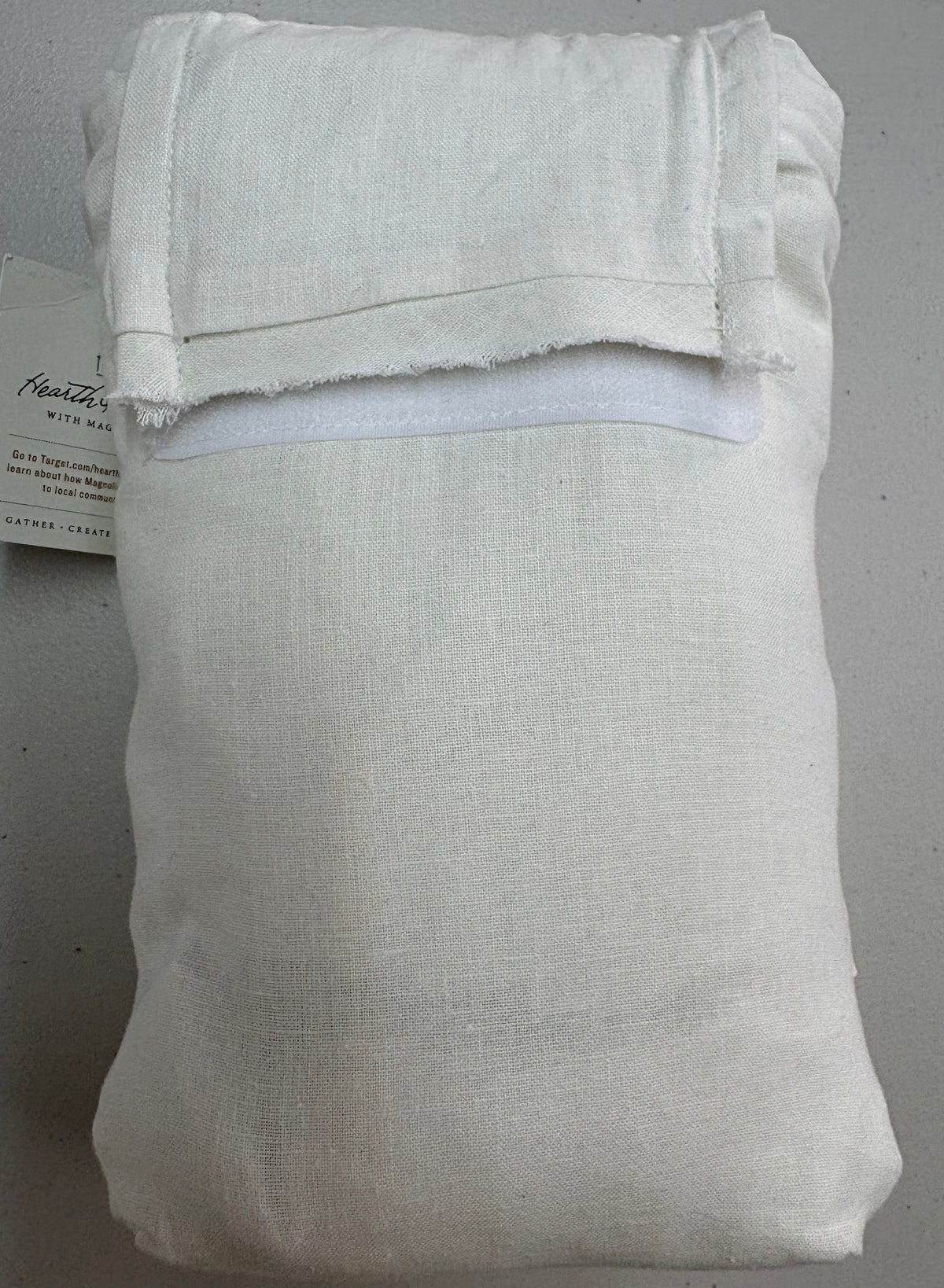 Hearth & Hand Queen Linen Blend Bedskirt, New