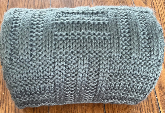 Studio McGee 50"x60" Knit Throw Blanket, New