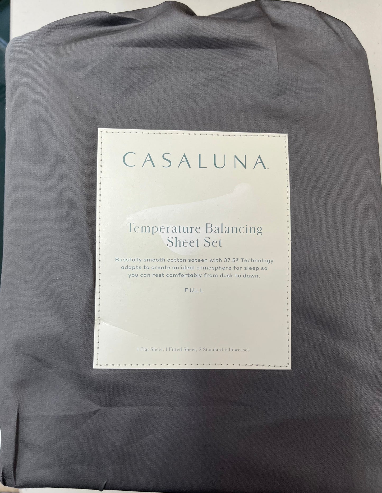 Casaluna Full Temperature Balancing Sheet Set, New