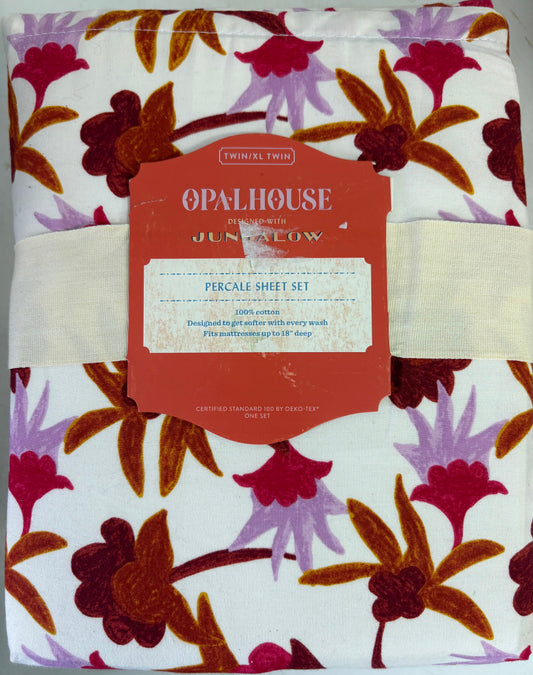 Opalhouse Jungalow Twin/XL Twin Sheet Set, New