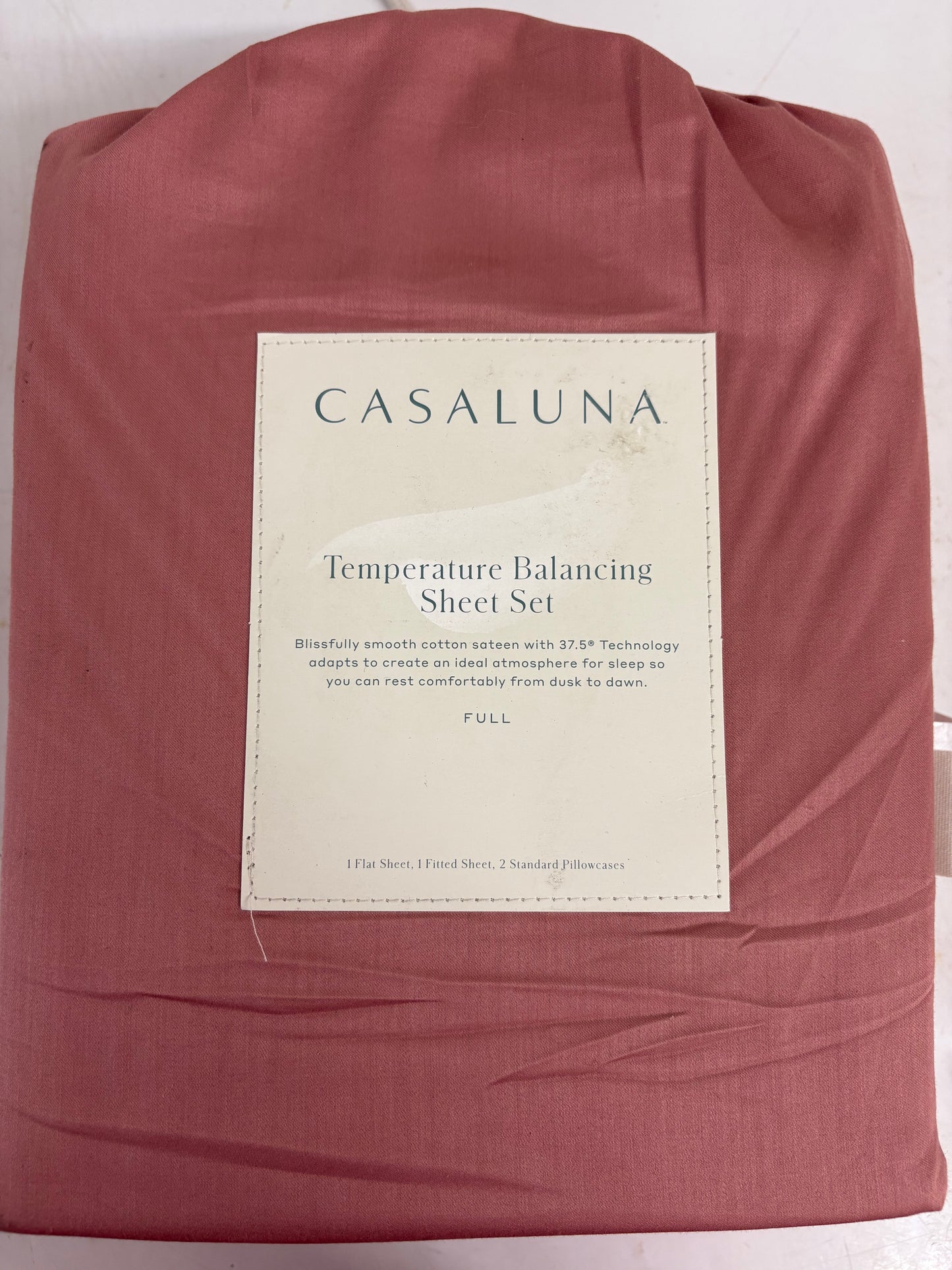Casaluna Full Temperature Balancing Sheet Set, New
