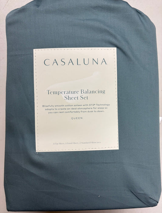 Casaluna Queen Temperature Balancing Sheet Set, New