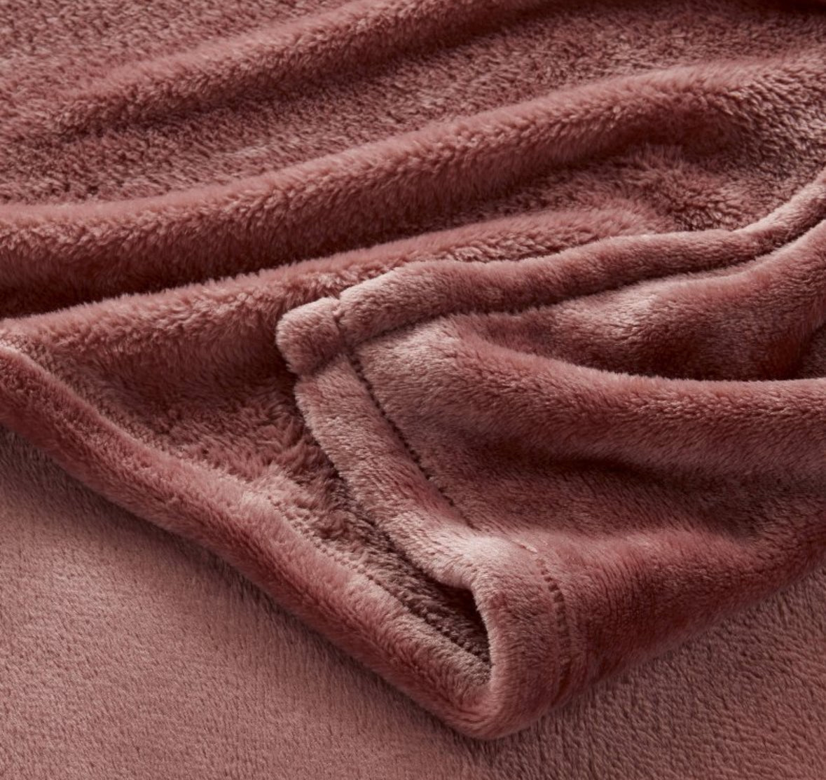 Threshold Full/Queen Microplush Bed Blanket, New