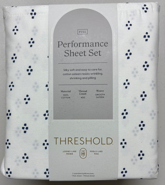 Threshold Full Performance Sheet Set, New