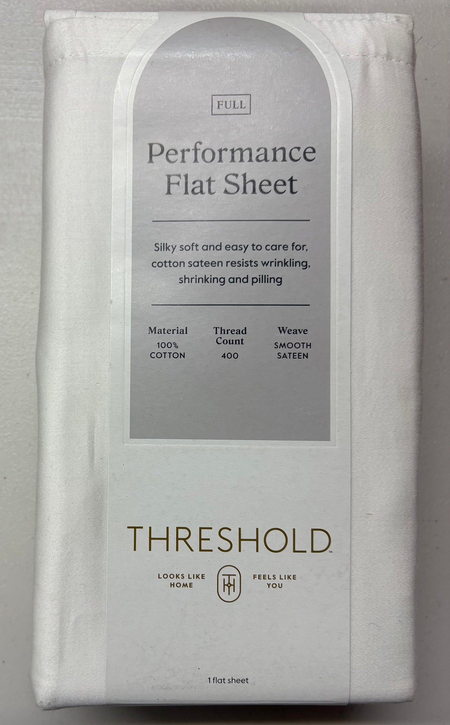 Threshold Full Performance Flat Sheet, New