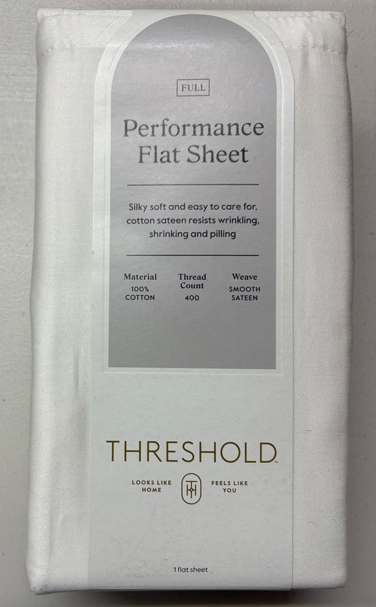 Threshold Full Performance Flat Sheet, New