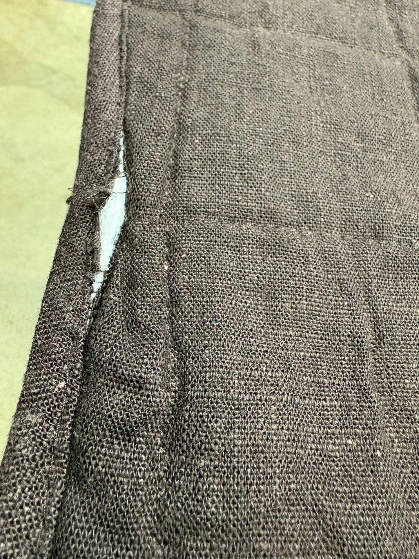 Casaluna Full/Queen Heavyweight Linen Blend Quilt & Shams Bundle, New