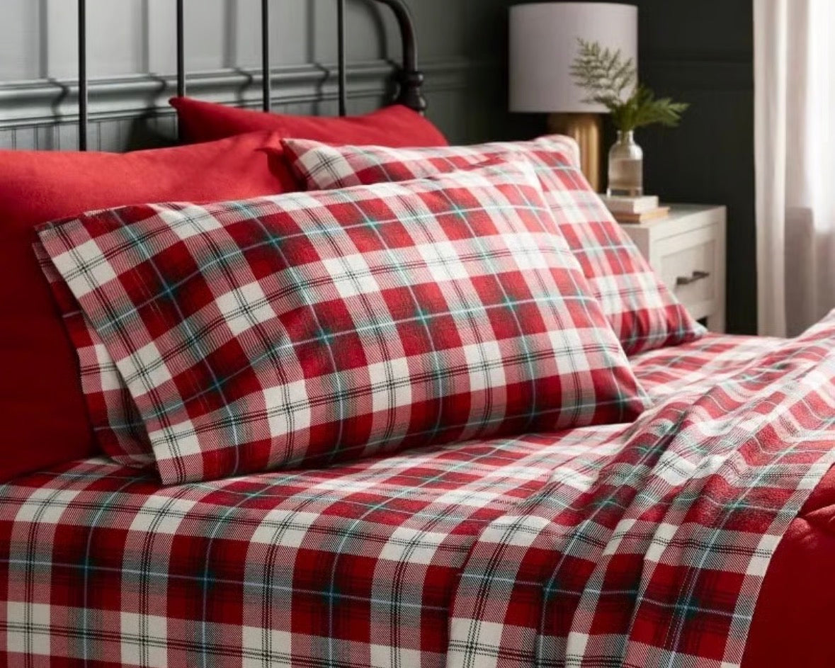 Threshold Queen Performance Printed Sheet Set, New