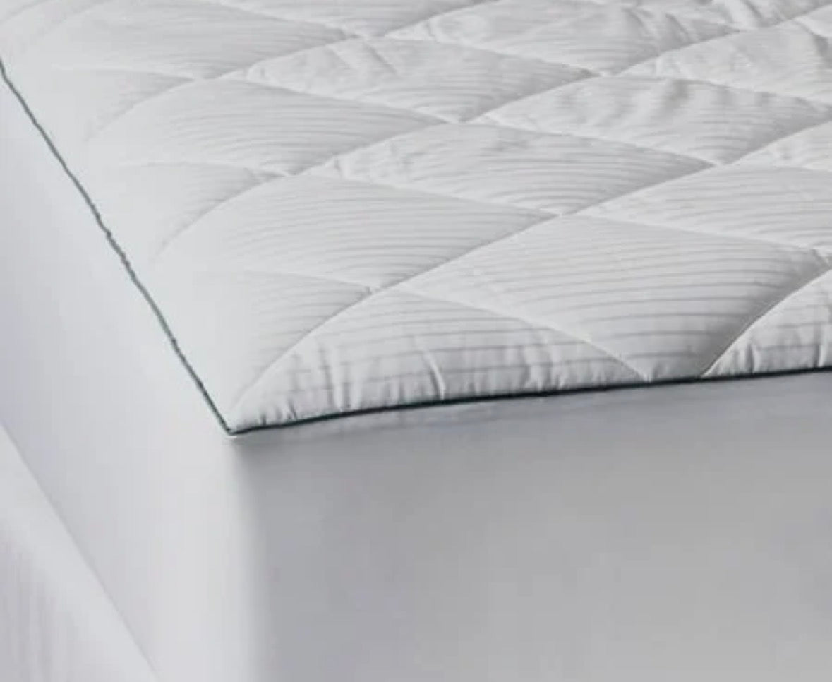 Casaluna King Cool Plush Mattress Pad, New