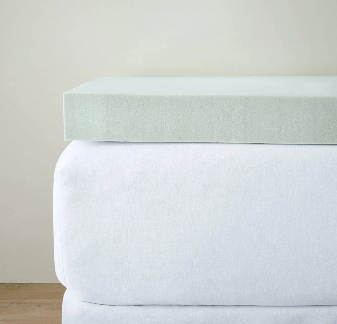 Casaluna Full 3" Serene Foam Mattress Topper, New