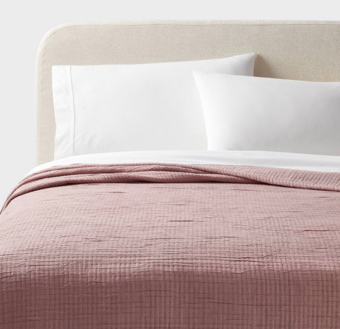 Threshold Full/Queen Double Cloth Quilt & Sham Set, New