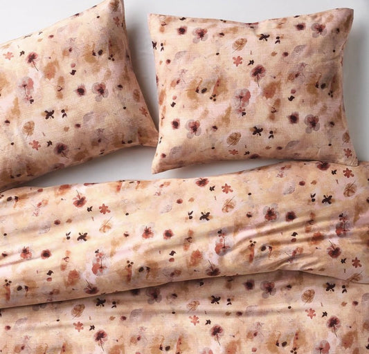 Casaluna King Heavyweight Linen Blend Pillow Shams Set, New