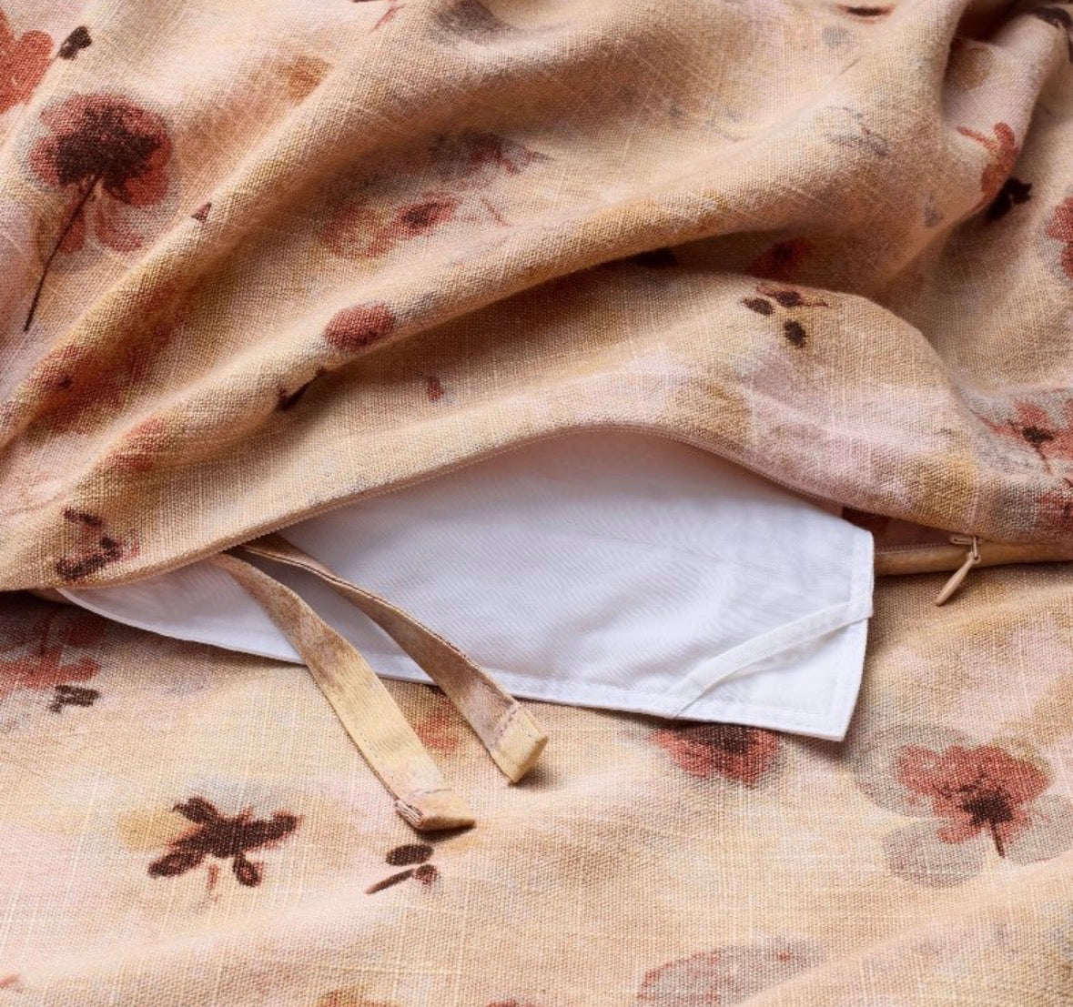 Casaluna King Heavyweight Linen Blend Pillow Shams Set, New