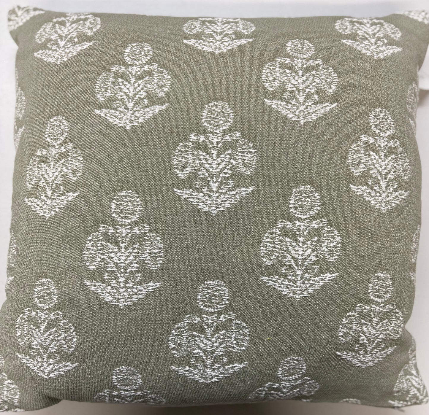Studio McGee 20”x20” Woven Block Print Throw Pillow Set, New