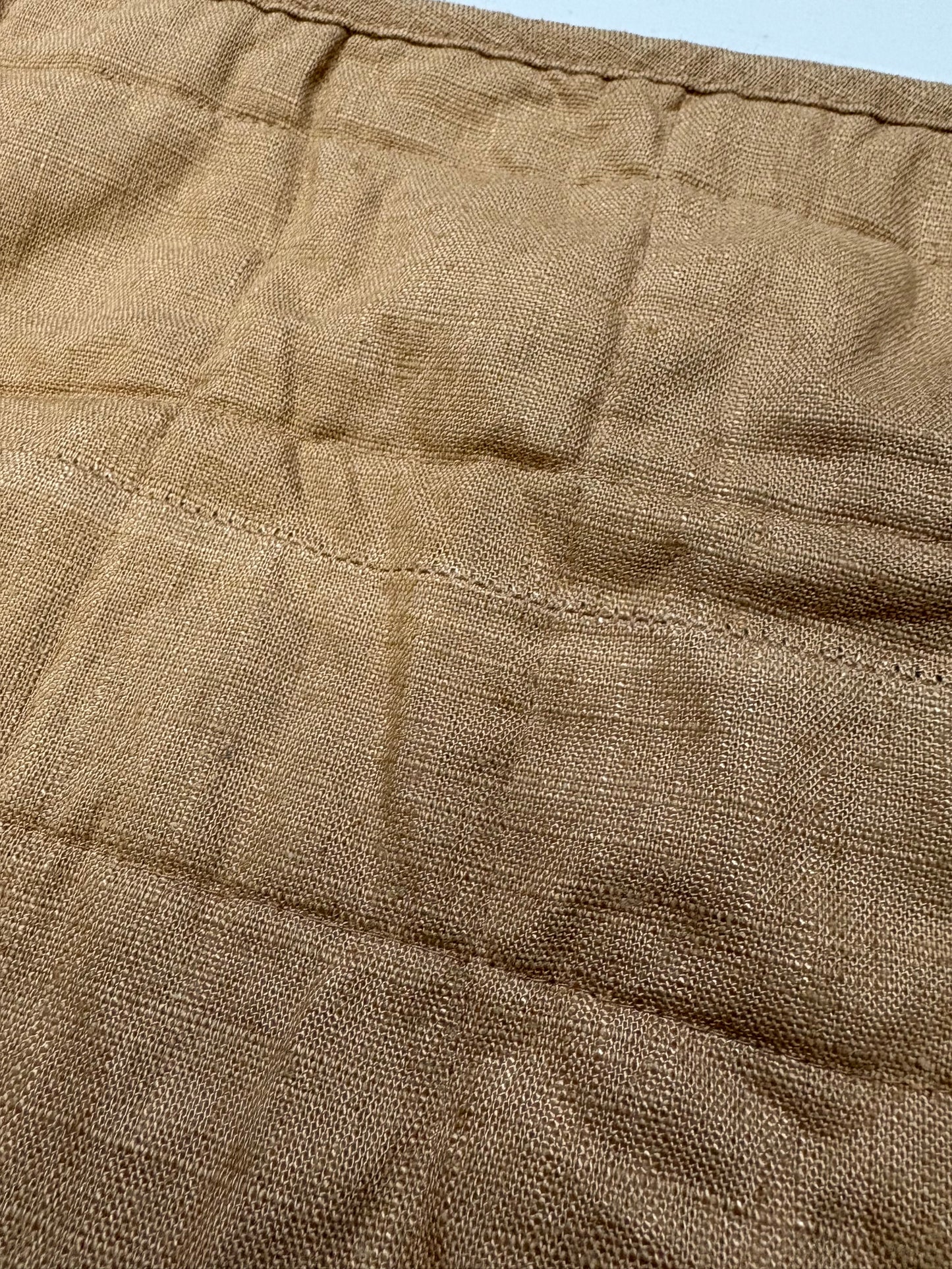 Casaluna Full/Queen Heavyweight Linen Blend Quilt & Shams Bundle, New