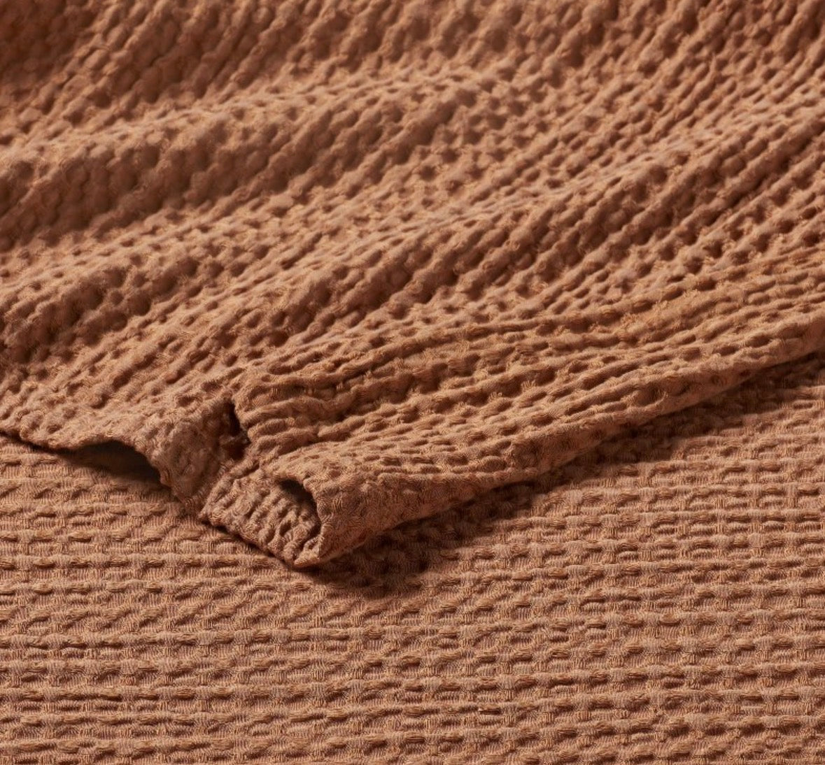 Threshold King Tencel Lyocell Waffle Bed Blanket, New