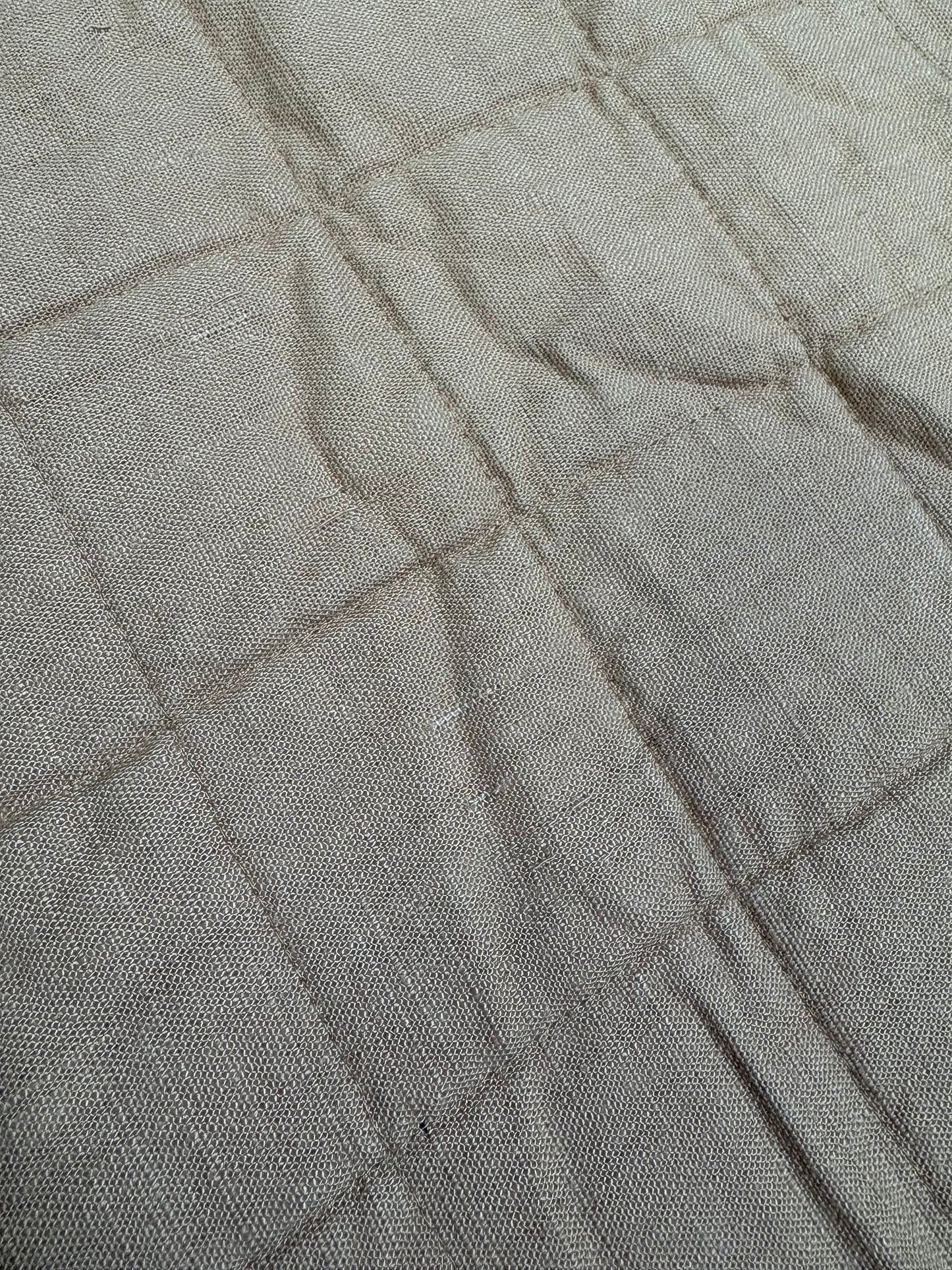 Casaluna King Heavyweight Linen Blend Quilt, New