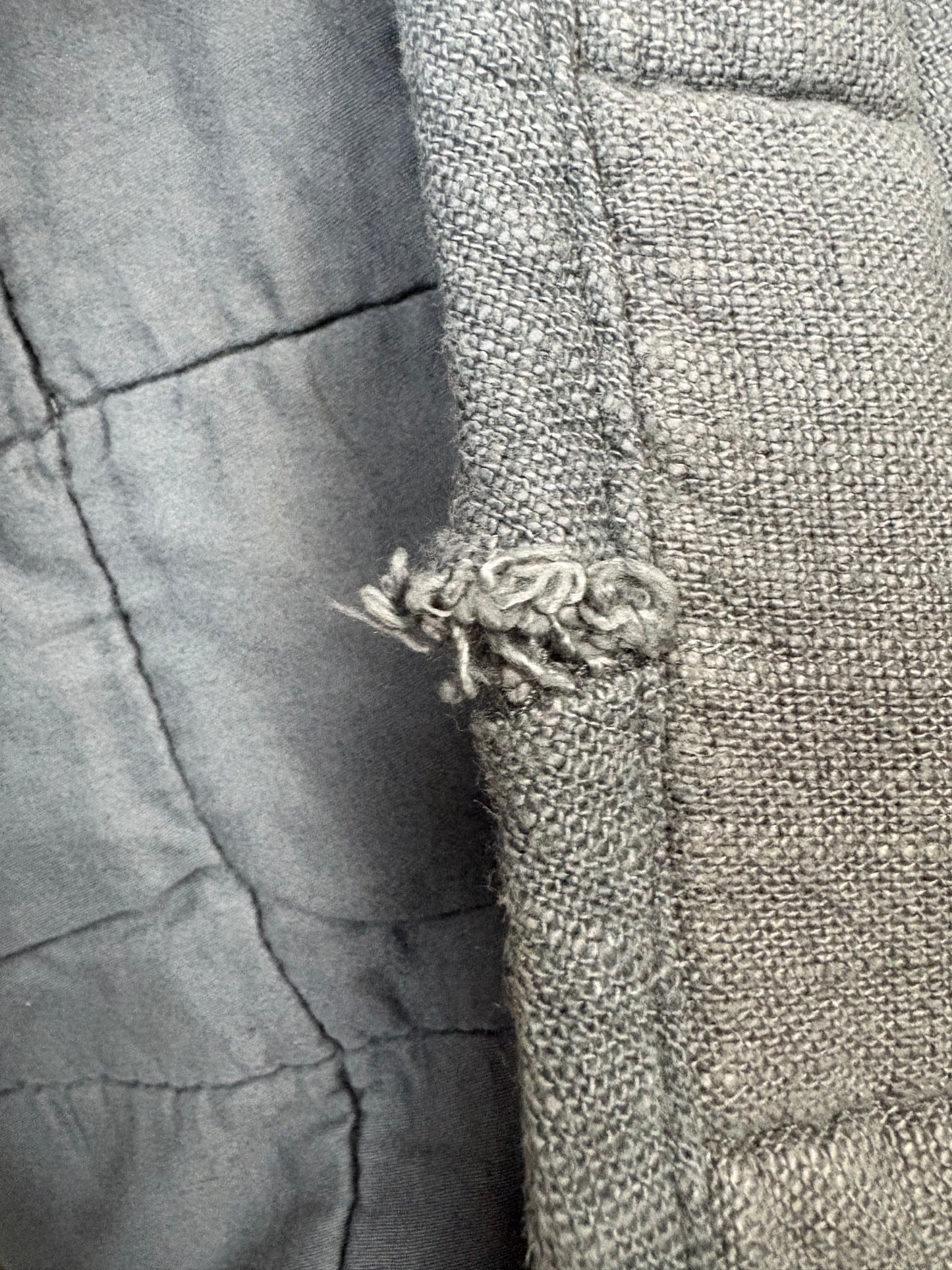 Casaluna King Heavyweight Linen Blend Quilt