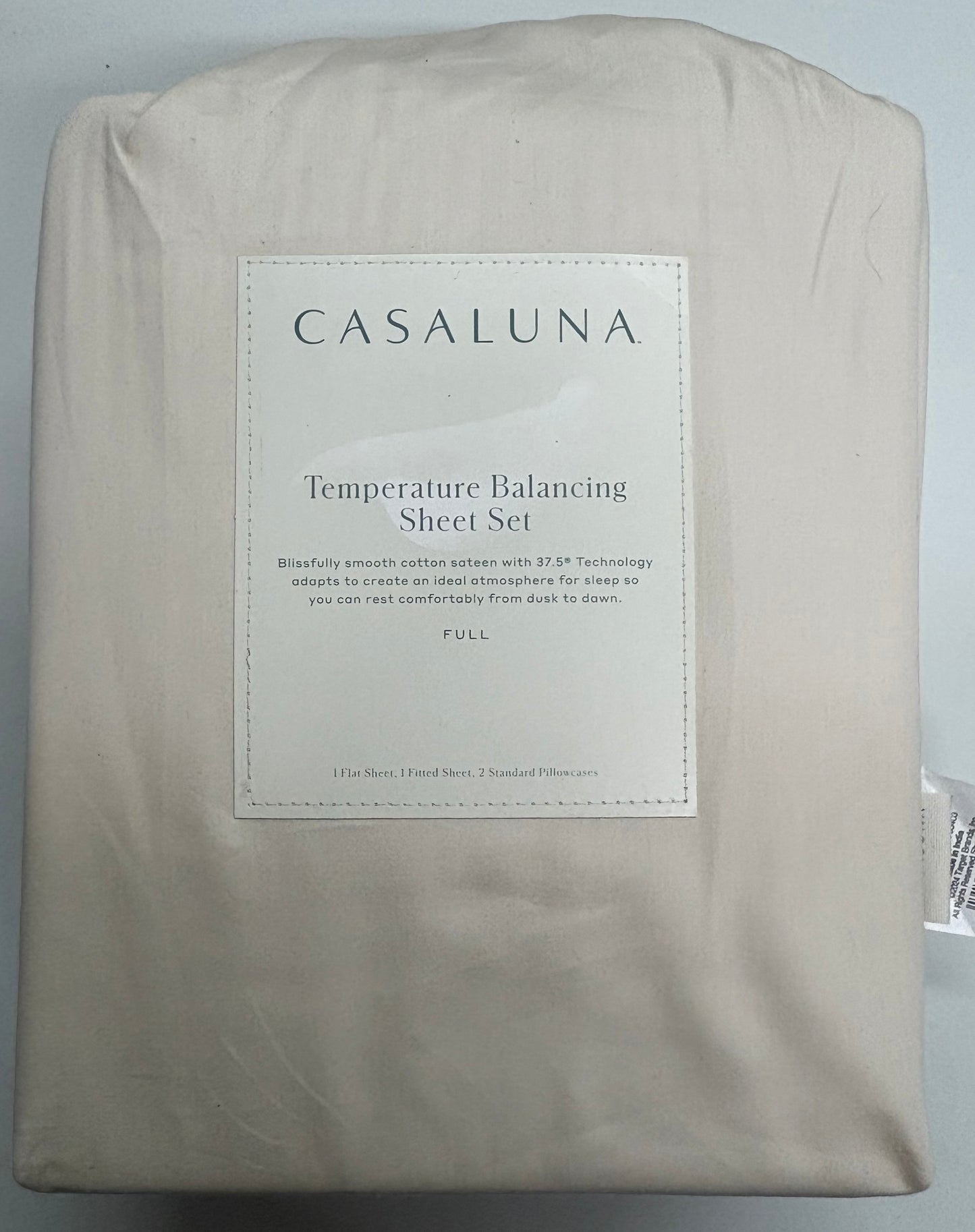Casaluna Full Temperature Balancing Sheet Set, New